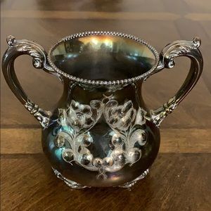 # 652 Taunton Silver Plate Vase
